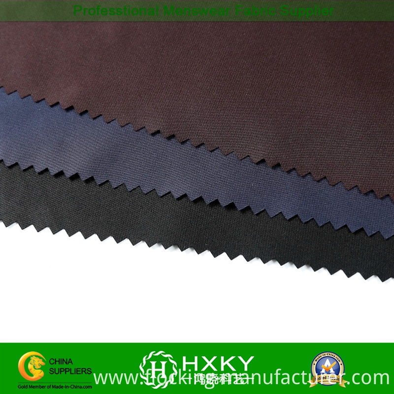 Polyester Imitation Memory Fabric for Men's Jacket
